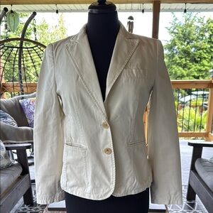 Banana Republic | Cream Blazer